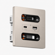 Prise Murale USB-C 20W avec Câble Intégré — Connecto.ma au Maroc | Connecto.ma