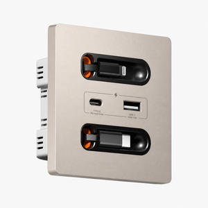 Prise Murale USB-C 20W avec Câble Intégré — Connecto.ma au Maroc | Connecto.ma