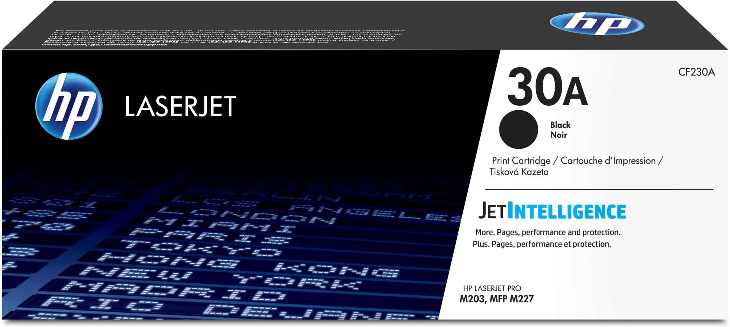 HP 30A Noir – Toner HP LaserJet d’origine (CF230A) Connecto.ma