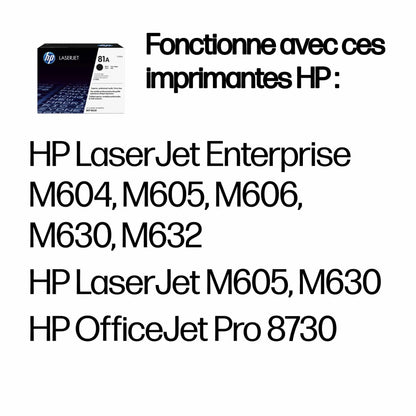 Toner HP 81A LaserJet authentique – Noir (CF281A) Hewlett Packard
