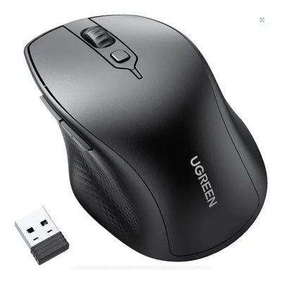 Souris sans fil Bluetooth Ugreen Silencieuse Ergonomique 2,4GHz — Connecto.ma