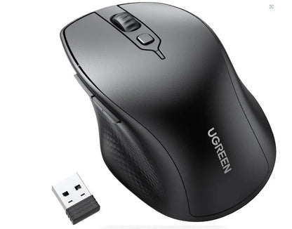 Souris sans fil Bluetooth Ugreen Silencieuse Ergonomique 2,4GHz (90395) UGREEN