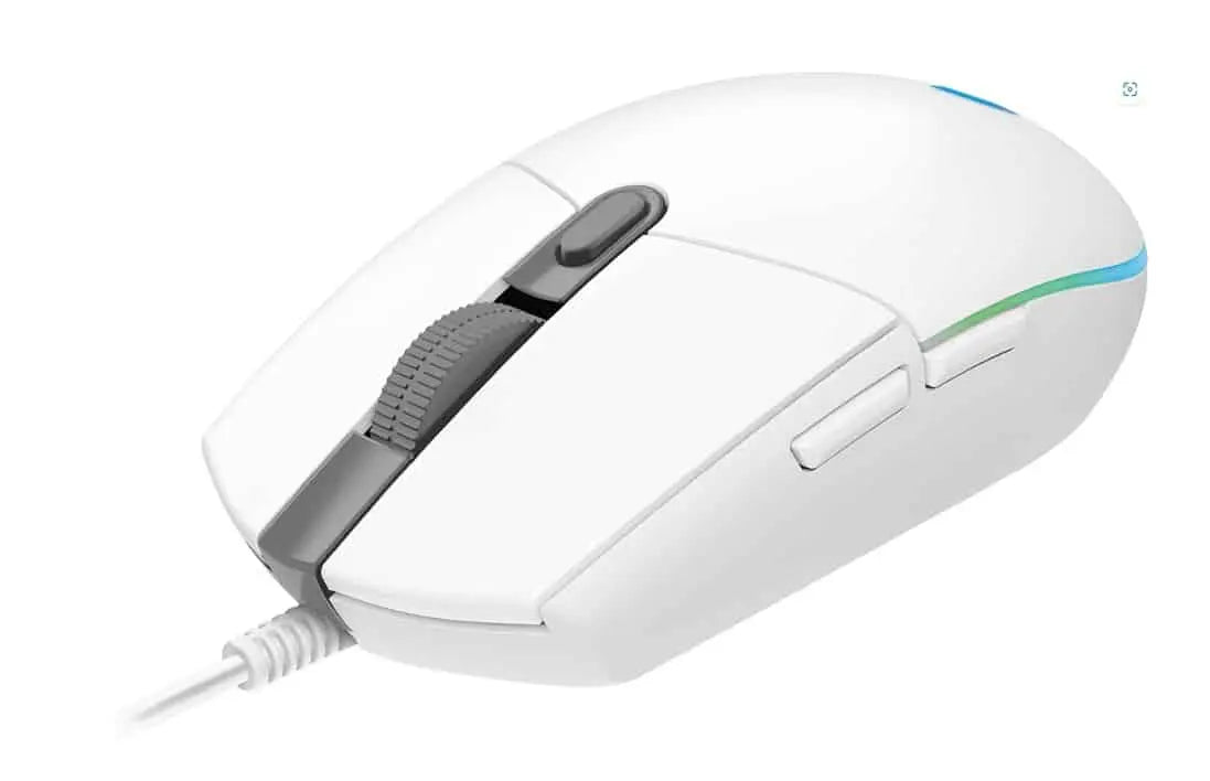 Souris filaire Logitech G102 LIGHTSYNC – Blanc (910-005824) Connecto.ma