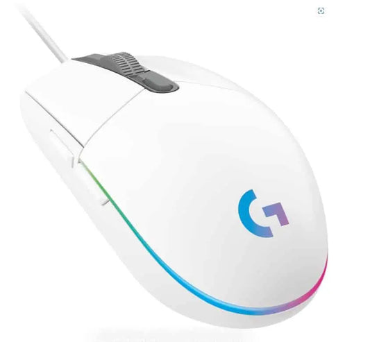 Souris filaire Logitech G102 LIGHTSYNC – Blanc (910-005824) Connecto.ma