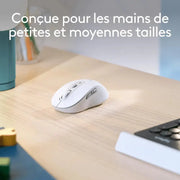 LOGITECH Souris sans fil Signature M650 – Blanc — vue 8 — Connecto.ma