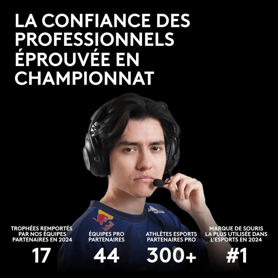 Logitech G PRO X SUPERLIGHT 2c Wireless Gaming Mouse (910-007532) LogitechMaroc | Connecto.ma