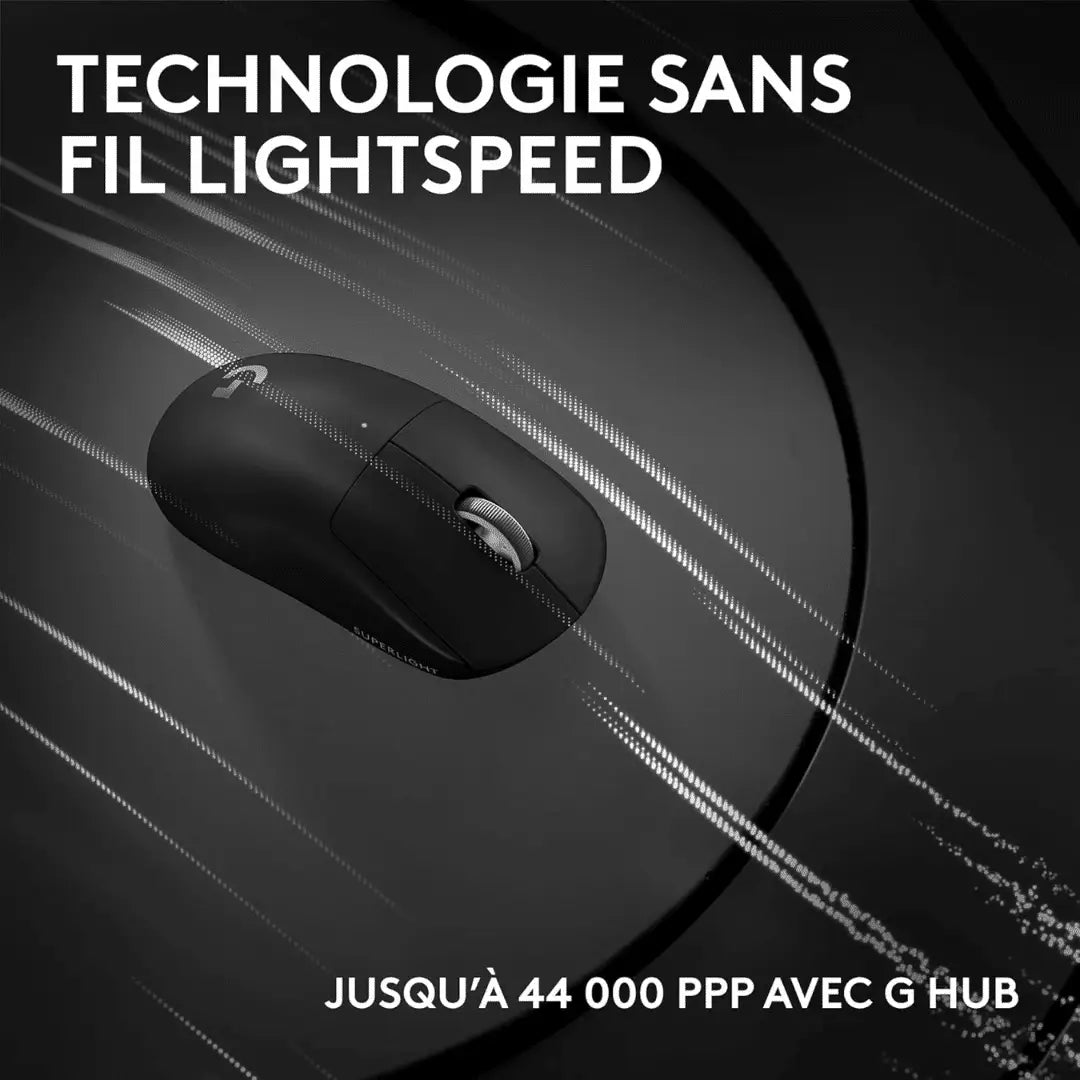 Logitech G PRO X SUPERLIGHT 2c Wireless Gaming Mouse — vue 8 — Connecto.ma