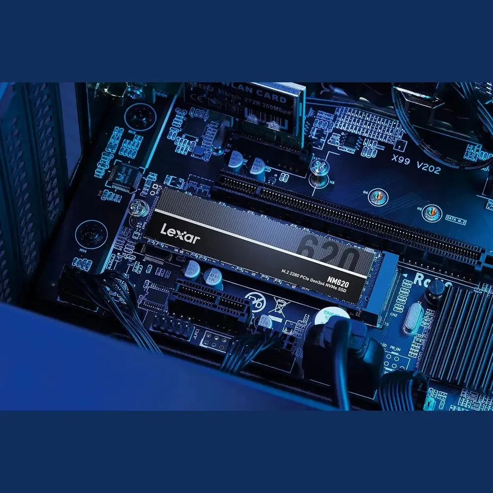 Disque Dur SSD Nvme Lexar NM620 – 1To SSD — vue 2 — Connecto.ma