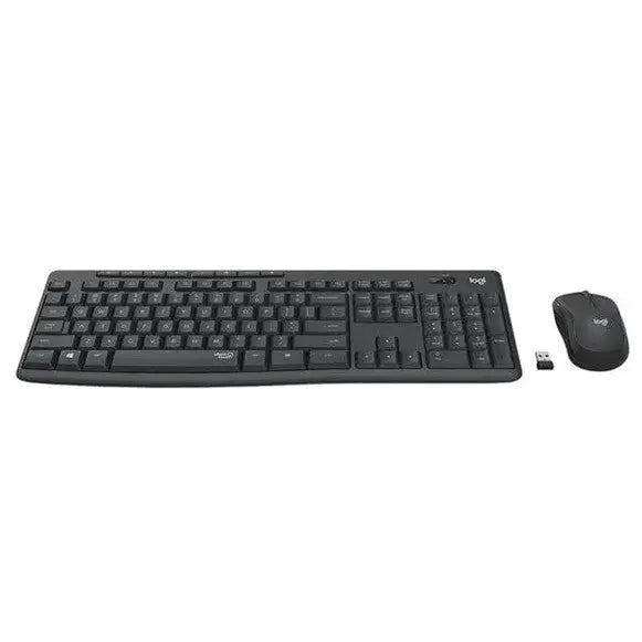 Logitech Clavier MK295 Silent Wireless Combo (920 009795) Graphite — vue 2 — Connecto.ma