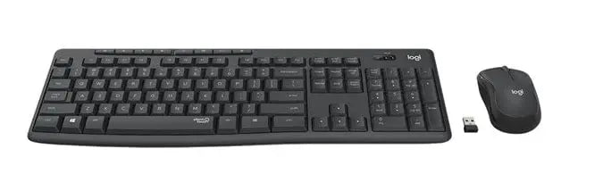Logitech Clavier MK295 Silent Wireless Combo (920 009795) Graphite Connecto.ma