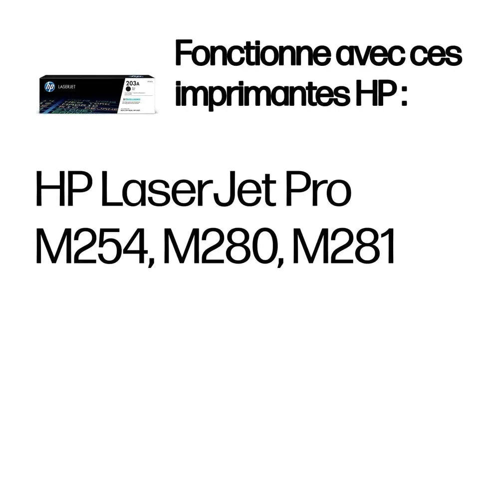 HP 203A Noir – Toner HP LaserJet d’origine — vue 2 — Connecto.ma