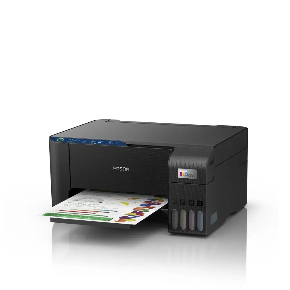 IMPRIMANTE EPSON ECOTANK L3251 A4 À RÉSERVOIRS RECHARGEABLES — vue 3 — Connecto.ma