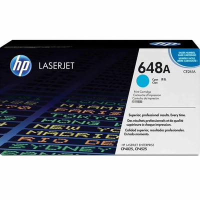 HP 648A Cyan – Toner HP LaserJet d’origine — Connecto.ma