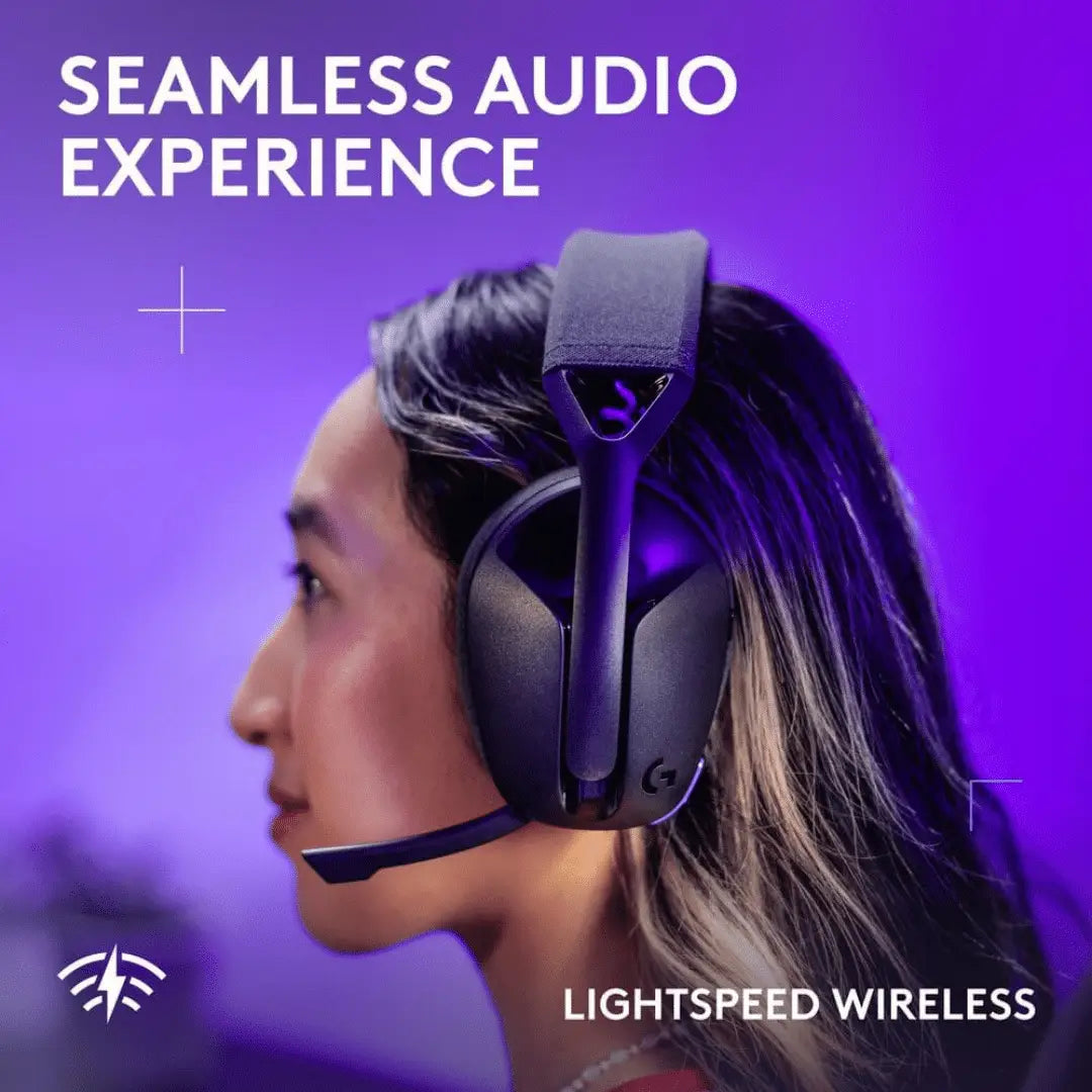 Logitech G321 LIGHTSPEED Wireless Bluetooth Gaming Headset – Noir — vue 7 — Connecto.ma