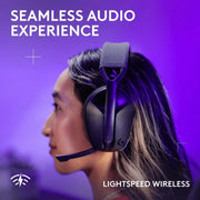 Logitech G321 LIGHTSPEED Wireless Bluetooth Gaming Headset – Noir — vue 7 — Connecto.ma