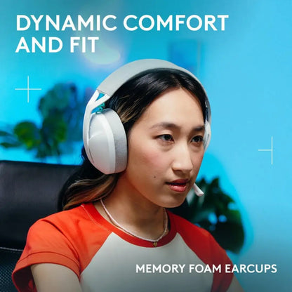 Logitech G321 LIGHTSPEED Wireless Bluetooth Gaming Headset – Blanc (981-001569) LogitechMaroc | Connecto.ma