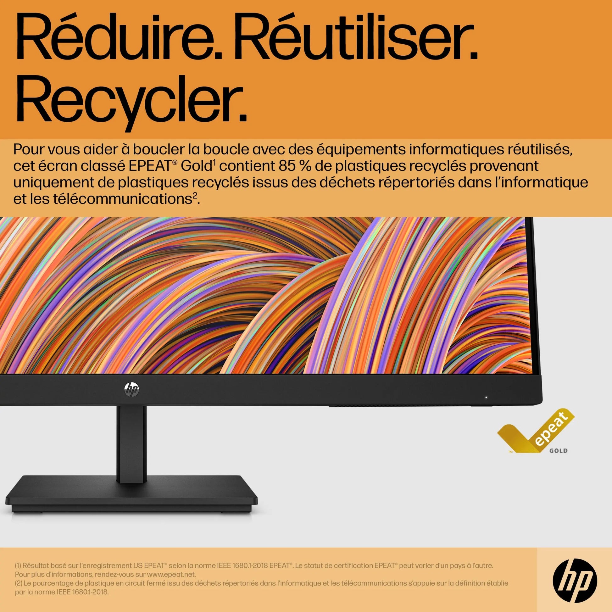Ecran Moniteur 27? Full HD HP V27i G5 (65P64AS) Hewlett Packard