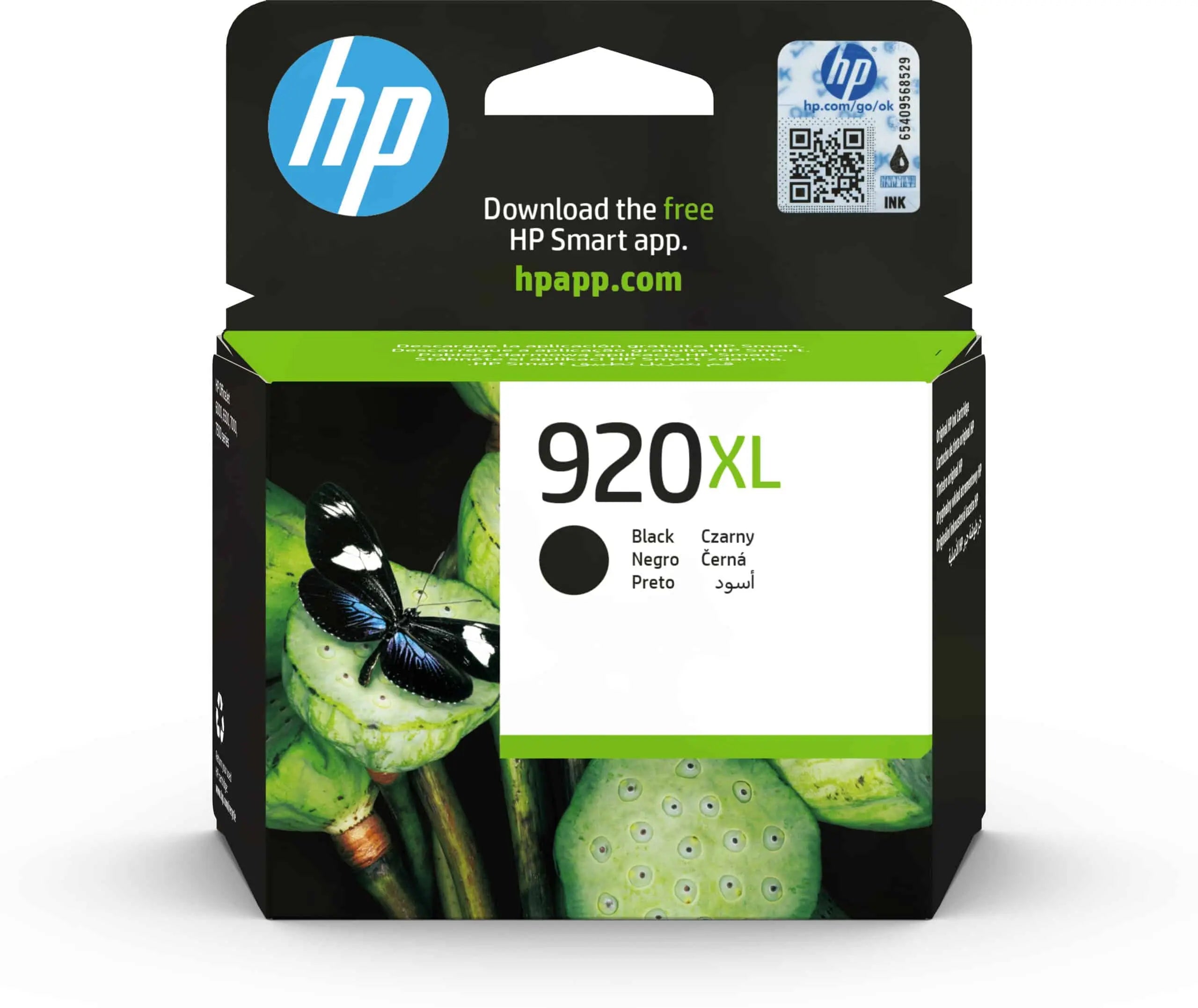 HP 920XL Noir – Cartouche d’encre grande capacité HP d’origine (CD975AE) Connecto.ma