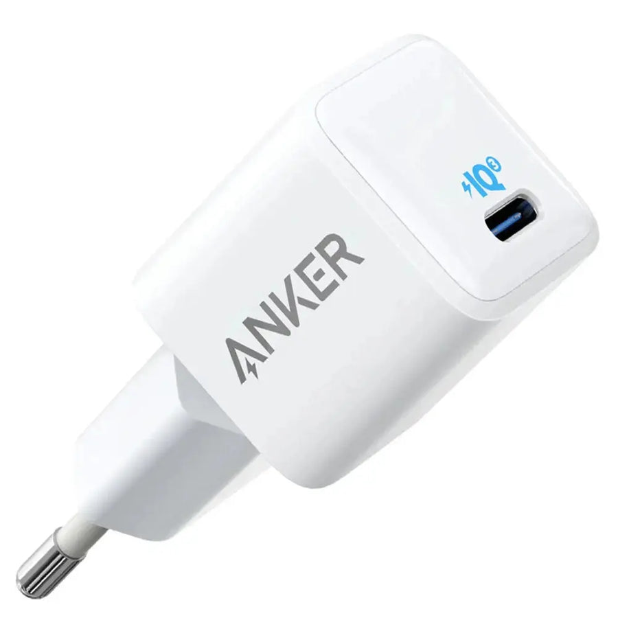 Chargeur Anker PowerPort III 20W Cube (Modèle A2633) – Chargeur Rapide Compact USB-C Adaptateur Secteur