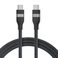 Câble Anker USB-C Tressé Écologique 183 cm  – Charge Rapide & Haute Compatibilité (Noir)