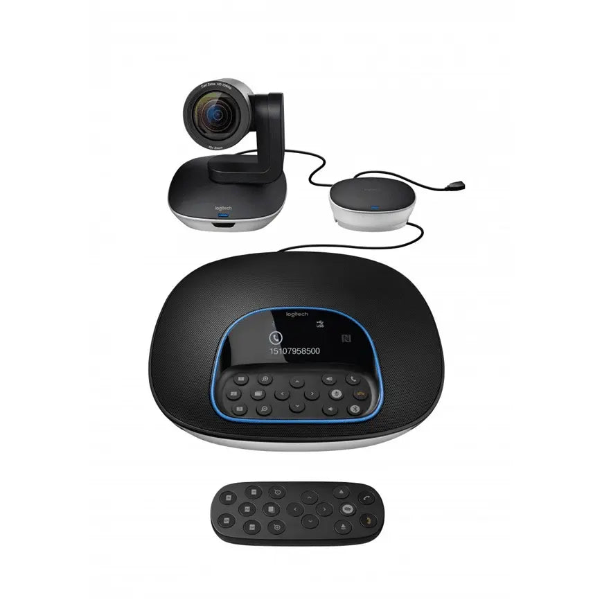 Système de visioconférence Logitech GROUP, pour les salles moyennes à grandes — Connecto.ma