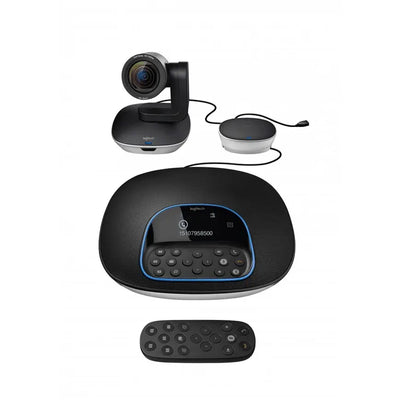 Système de visioconférence Logitech GROUP, pour les salles moyennes à grandes — Connecto.ma