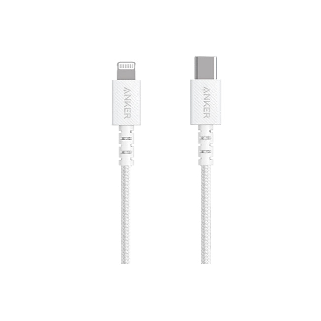Câble Anker PowerLine Select+ USB-C vers Lightning 1,8 m 29W (Blanc)