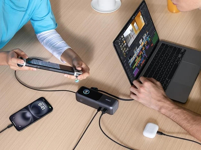 Anker A1695 25000mAh 165W — compatibilité laptop et smartphone — Connecto.ma