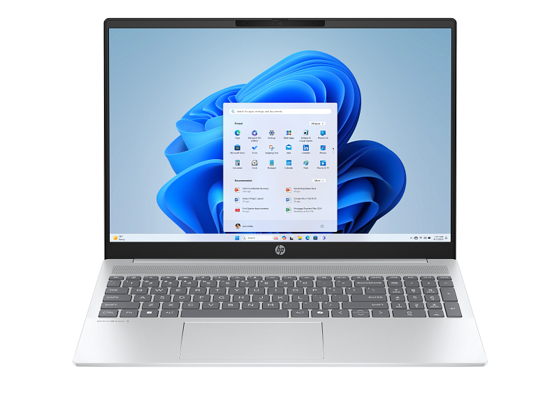 HP OmniBook 5 16-af1005nf AI 16 pouces — vue face ouverte — Maroc
