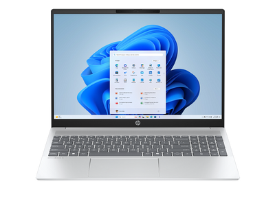 HP OmniBook 5 16-af1005nf AI 16 pouces — vue face ouverte — Maroc