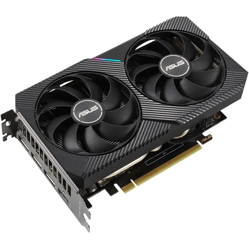 Carte graphique ASUS GeForce RTX 3060 – DUAL — vue 2 — Connecto.ma