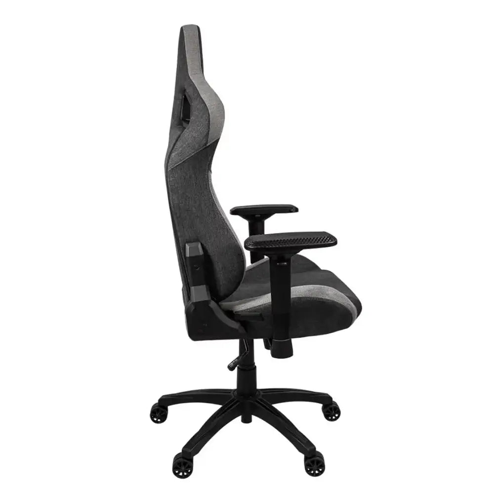 CORSAIR T3 RUSH Chaise Gamer – Charcoal/ Gris — vue 3 — Connecto.ma