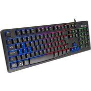 Clavier avec fil Gamer NGS GKX-300 – RGB — vue 2 — Connecto.ma