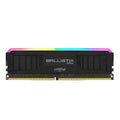 Barrette mémoire RAM Ballistix Black RGB DDR4 8 Go 3200 MHz (BALISTIX8G3200M-RGB)