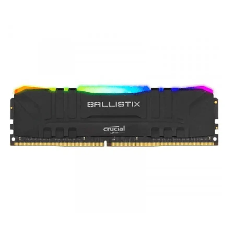 Barrette mémoire RAM Ballistix Black RGB DDR4 8 Go 3600 MHz — Connecto.ma