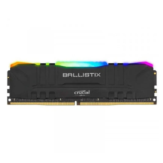 Barrette mémoire RAM Ballistix Black RGB DDR4 8 Go 3600 MHz (BALISTIX8G3600M-RGB) Connecto.ma