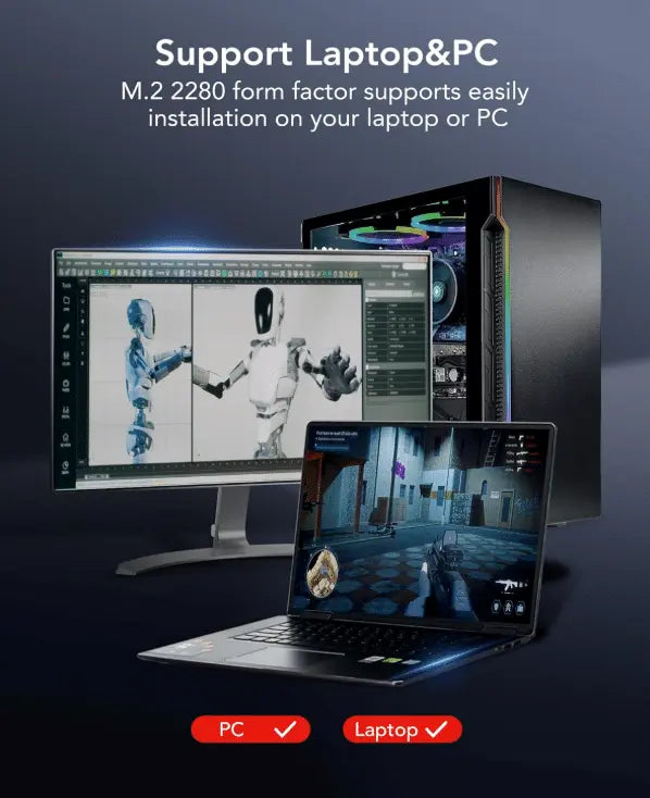 Disque dur interne SSD LEXAR 1TB NM610 PRO M.2 2280 PCIe Gen3x4 NVMe (LNM610P001T-RNNNG) Connecto.ma