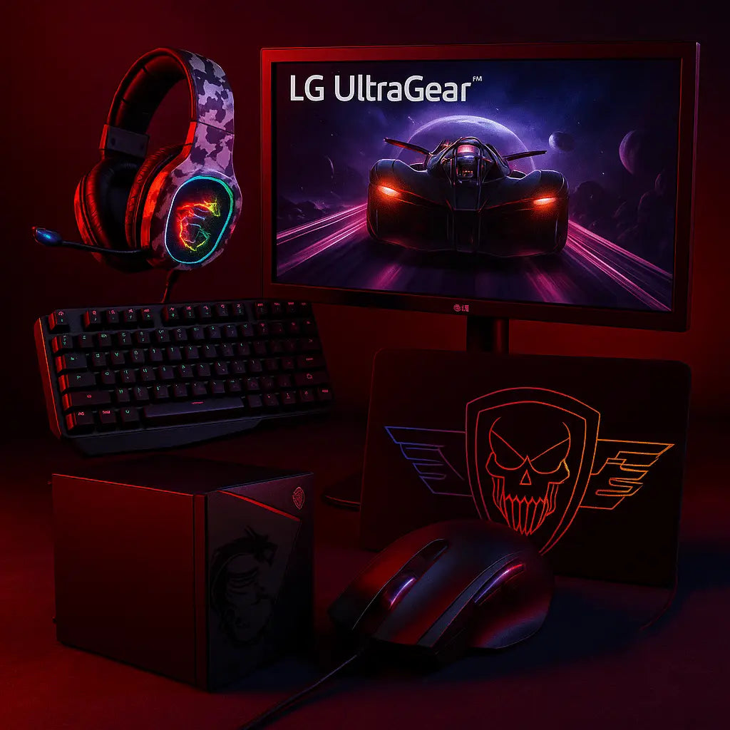 Ultimate Gaming Pack – MSI, LG & Spirit of Gamer – Édition Arctic RGB Connecto.maMaroc | Connecto.ma