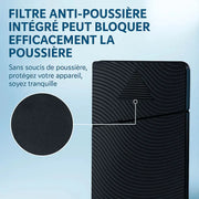 Capot de Protection pour PS5 Playstation Noir–Design Futuriste & Refroidissement Optimisé — vue 2 — Connecto.ma