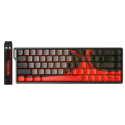 AULA WIN 68 HE MAX–8000 Hz & Switchs Magnétiques (Rouge Noir) — vue 2 — Connecto.ma