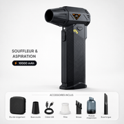 Souffleur d'Air Turbo BLFS-X8 580000 RPM Type-C — vue principale — Connecto.ma