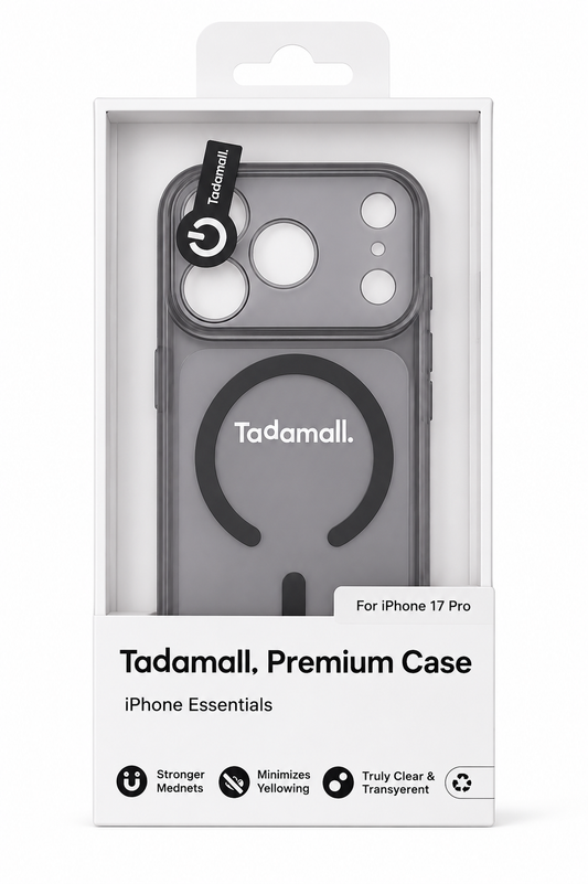 Tadamall Coque premium avec Magsafe pour Apple iPhone 17 Pro