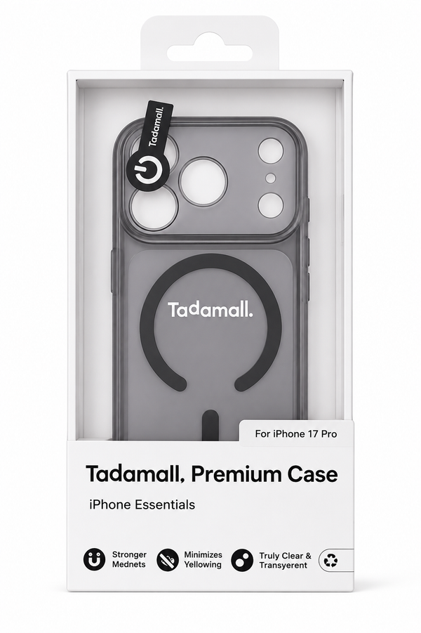 Tadamall Coque premium avec Magsafe pour Apple iPhone 17 Pro