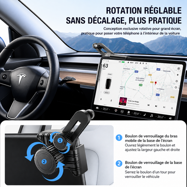 Support Téléphone Écran Central – Compatible BYD, Lynk & Co, Zeekr & Voitures Électriques