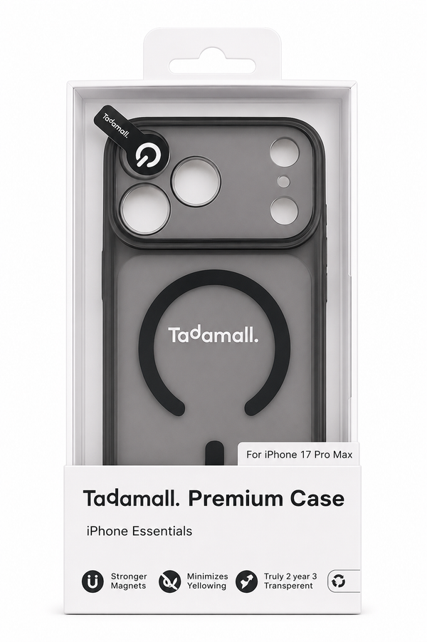 Tadamall Coque premium avec Magsafe pour Apple iPhone 17 Pro Max