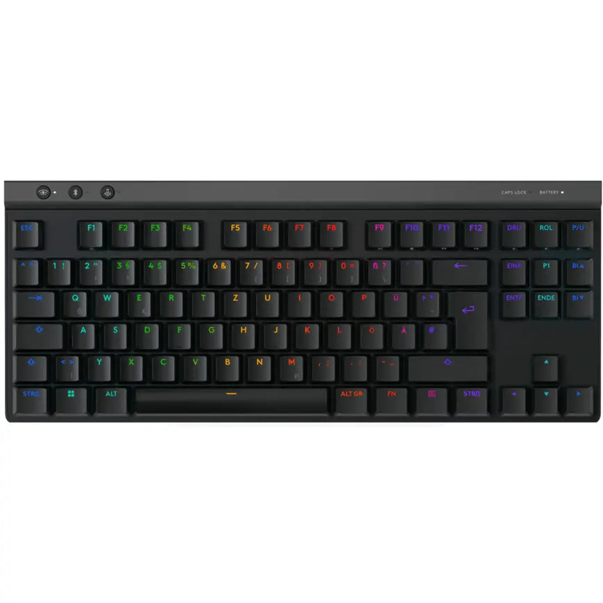 Logitech G515 TKL Lightspeed Noir Clavier Sans Fil gamer Bluetooth RGB-Version Tactile — Connecto.ma