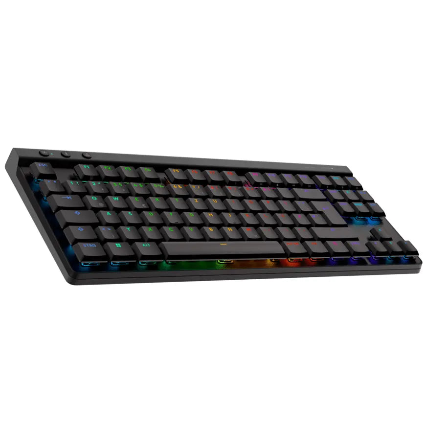 Logitech G515 TKL Lightspeed Noir Clavier Sans Fil gamer Bluetooth RGB-Version Tactile — vue 2 — Connecto.ma