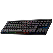 Logitech G515 TKL Lightspeed Noir Clavier Sans Fil gamer Bluetooth RGB-Version Tactile — vue 3 — Connecto.ma