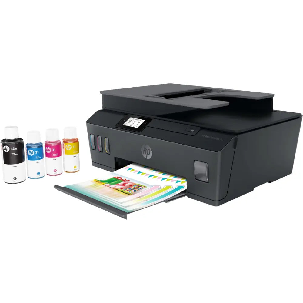 HP Smart Tank 615 Imprimante multifonction à réservoirs rechargeables — vue 3 — Connecto.ma