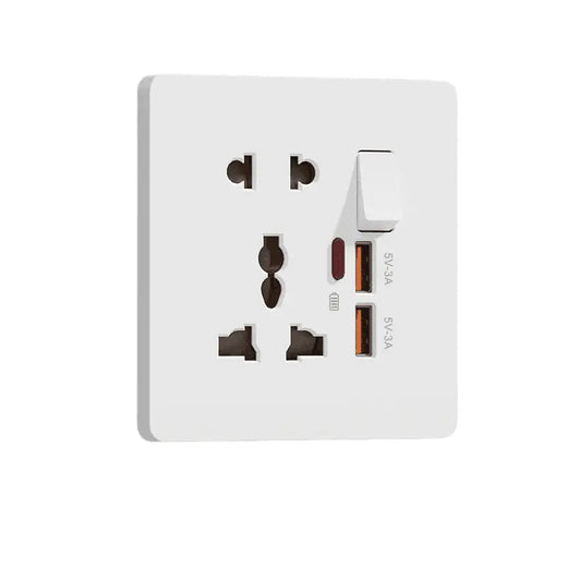 Prise Murale 20W avec Charge Rapide USB-C & USB-A